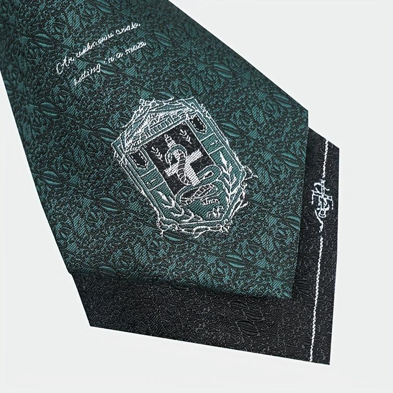 Retro Pre-tied Embroidered Layer Ties For Men