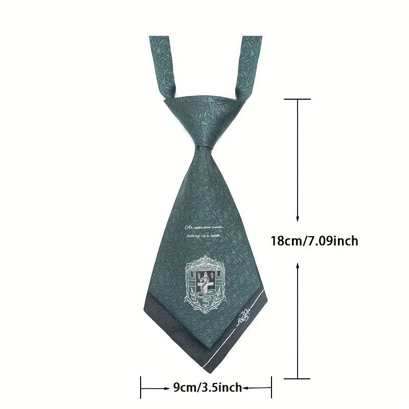 Retro Pre-tied Embroidered Layer Ties For Men
