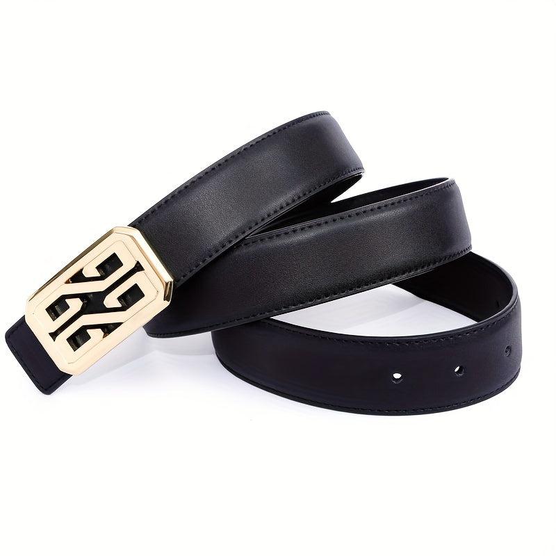 Men's Leather Business Belt - Perfect Gift for Dad!