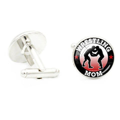 Wrestling Sport Pattern Cufflinks For Men Suit Shirt Cuff Link Jewelry