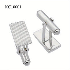 925 Silver Button Cufflinks Wedding Suit Gift For Men