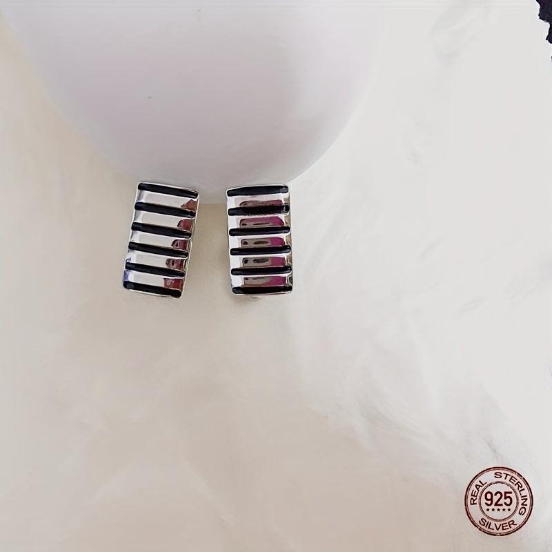 925 Silver Button Cufflinks Wedding Suit Gift For Men