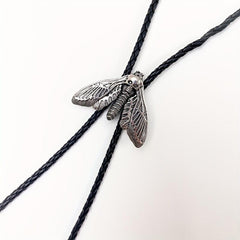 Men's Moth Buckle Tie Retro Western Cowboy Shirt Accessories