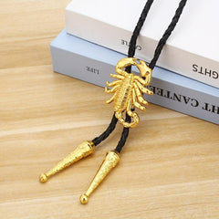 Men's Scorpion Bolo Tie Western Cowboy Necktie