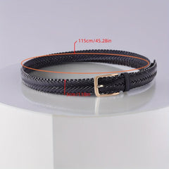 Men's Braided Belt for Pants Jeans