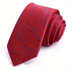 Men's Neckties Graphic Necktie Business Wedding Party Necktie