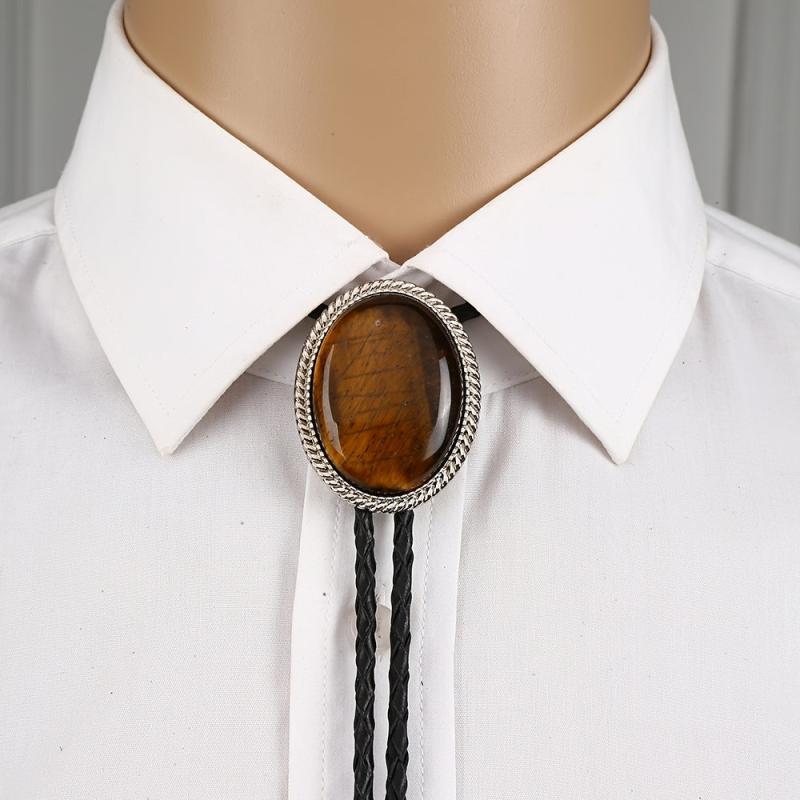 Novelty Metal Necktie Necklace Youth Casual Electroplating Tie