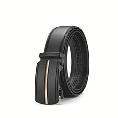 Men's Leather Business Belt Alloy Buckle Top Layer Leather