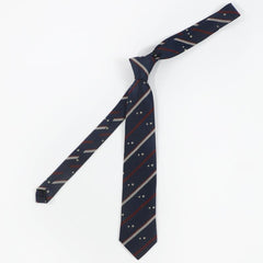 Men's Business Neckties Striped Small Star Print Tie Daily Accessories