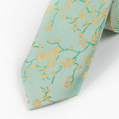 Men's Casual Business Floral Pattern Tie for Husband Boyfriends Birthday