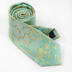 Men's Casual Business Floral Pattern Tie for Husband Boyfriends Birthday