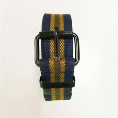 Men's Canvas Belt Pin Buckle Student Casual All match Outdoor Cloth Belt