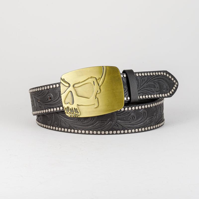 Men's Buckle Business Belt Outdoor Party Decorative Accessories