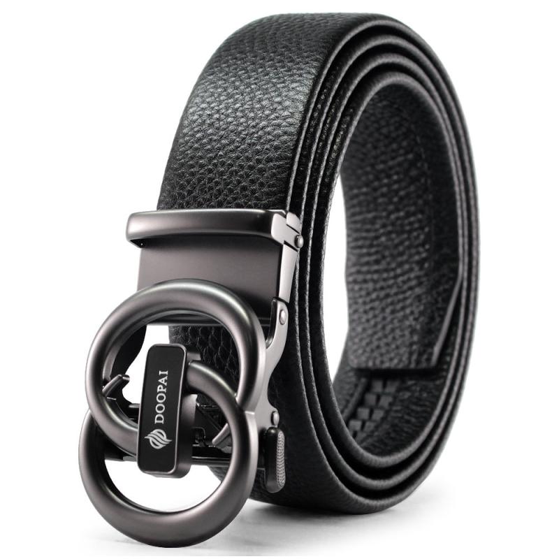 DOOPAI Men Belt Male High Belt Strap Vintage Jeans For Women Men Casual