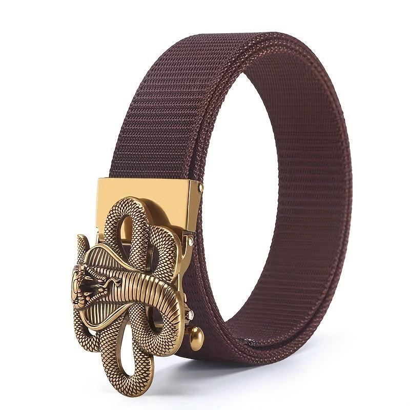 Tactical Nylon Men's Belt for Outdoor Sports Travel