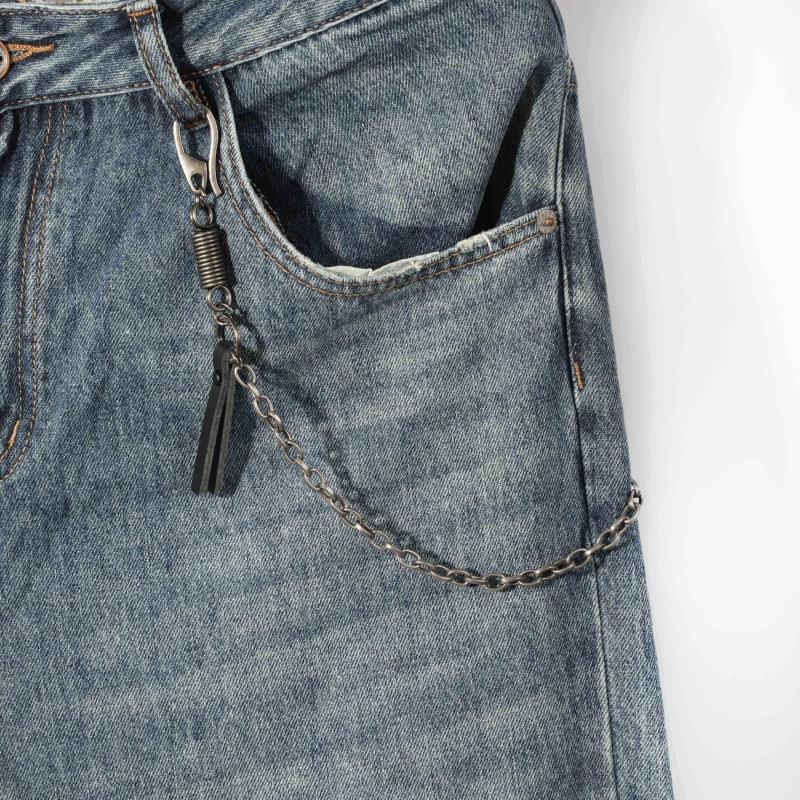 Men's Spring Pants Chain Accessory