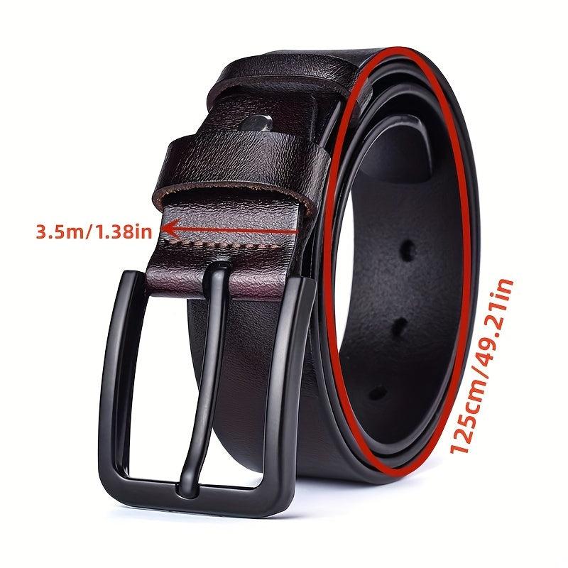 Men's Business Casual Leather Belt