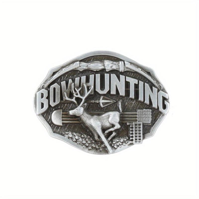 Western Cowboy Deer Belt Buckle Retro Casual Belt Buckle Belts Decoration