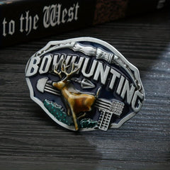 Western Cowboy Deer Belt Buckle Retro Casual Belt Buckle Belts Decoration