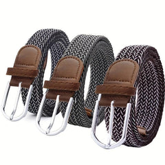 Elastic Waist Belt Casual Needle Buckle Belt For Men And Women