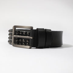 Men's PU Leather Punk Rivet Head Belt