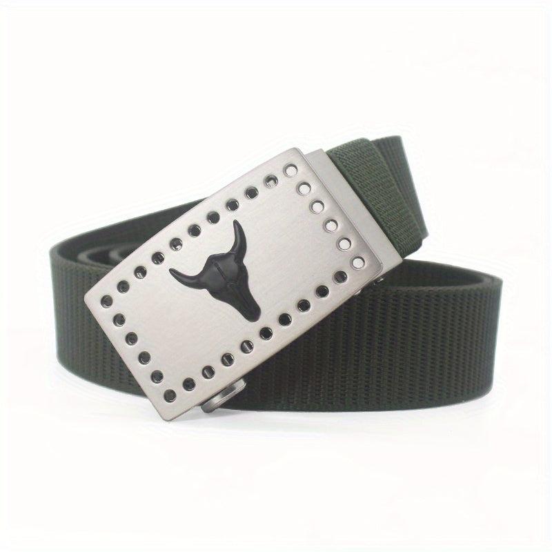 Nylon Canvas Belt Casual Men's Leather Belt Outdoor Sports