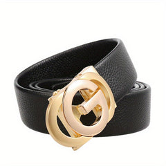 Men's Leather Business Casual Jeans Belt