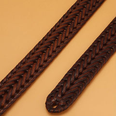 Classic Hollow Buckle Belt for Men - Denim Pants Jeans Casual Fashion