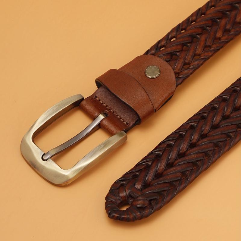 Classic Hollow Buckle Belt for Men - Denim Pants Jeans Casual Fashion