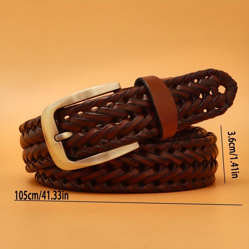 Classic Hollow Buckle Belt for Men - Denim Pants Jeans Casual Fashion