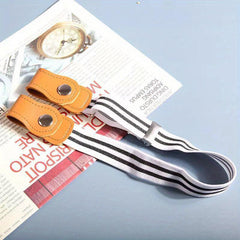 No Buckle Stretch Elastic Waist Belt For Jeans Pants