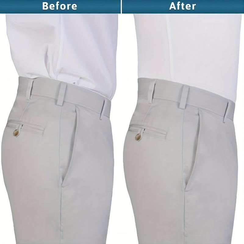 Men Shirt Stays Belt, Non-slip Clips, Keep Shirt Tucked