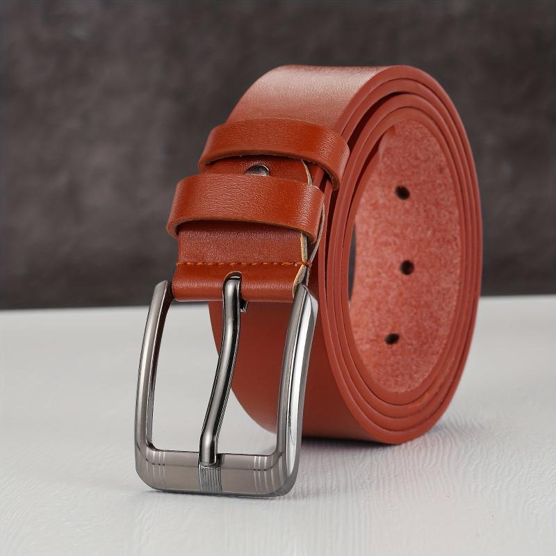 Men's Pin Buckle Leather Belt Casual Jeans Pants Waist Strap