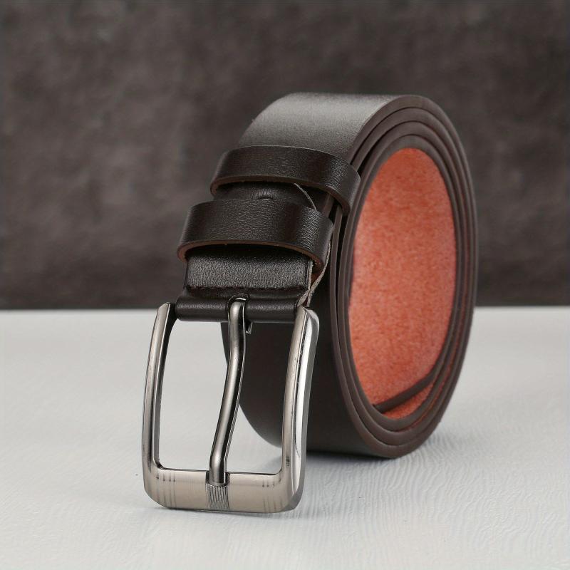 Men's Pin Buckle Leather Belt Casual Jeans Pants Waist Strap