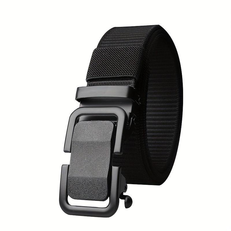Men's Outdoor Training Belt Nylon Webbing Metal Buckle Work Belt