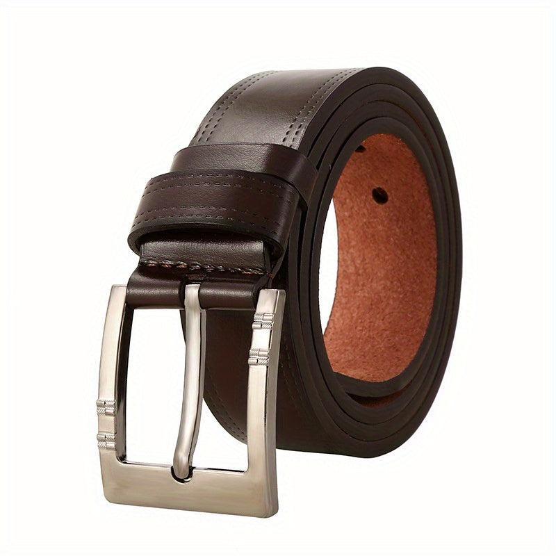 Men's Pin Buckle Leather Belt Casual Jeans Pants Waist Strap