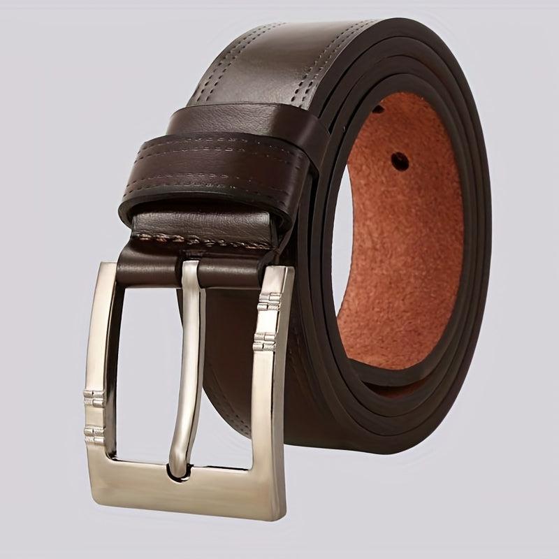 Men's Pin Buckle Leather Belt Casual Jeans Pants Waist Strap