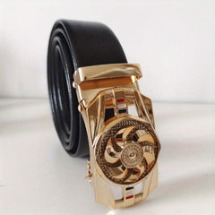 Rotary Sports Car Automatic Buckle Belt Business Casual Belt For Men