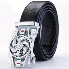 Rotary Sports Car Automatic Buckle Belt Business Casual Belt For Men