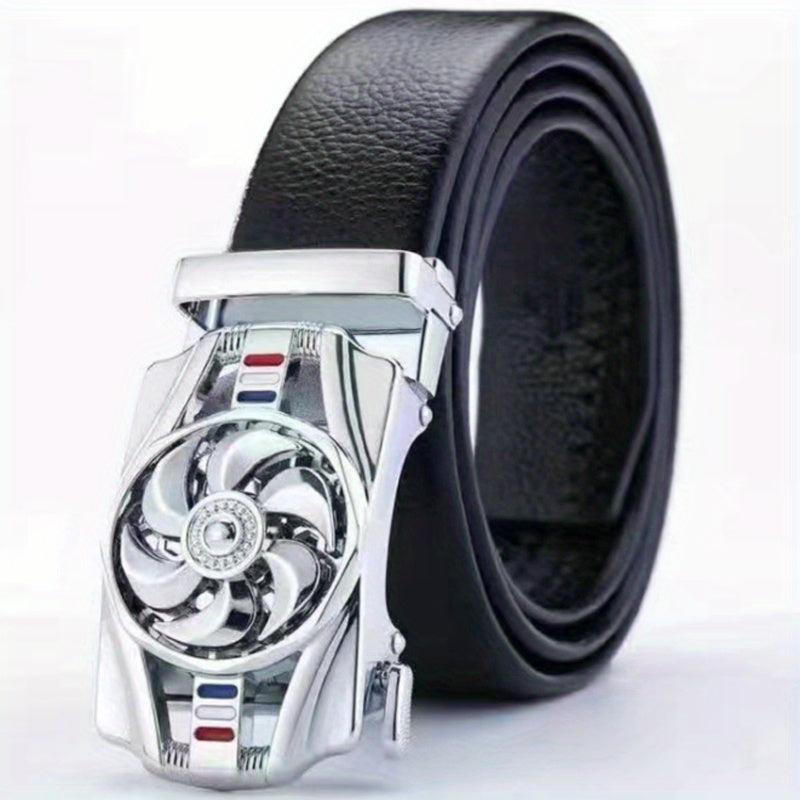 Rotary Sports Car Automatic Buckle Belt Business Casual Belt For Men