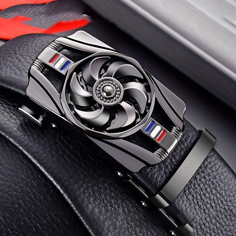 Rotary Sports Car Automatic Buckle Belt Business Casual Belt For Men