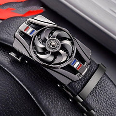 Rotary Sports Car Automatic Buckle Belt Business Casual Belt For Men