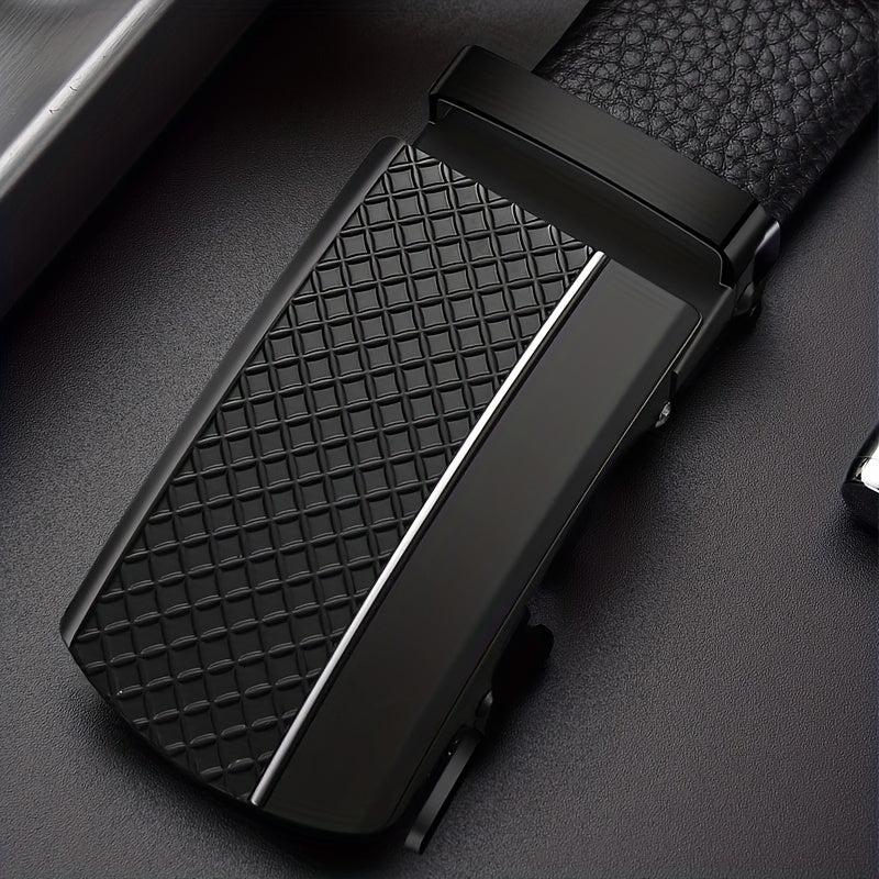 Men's PU Auto Buckle Belt Wedding Daily