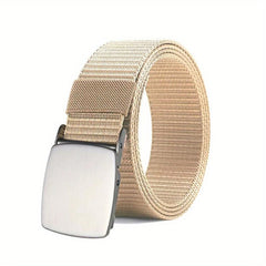 Smooth Buckle Nylon Tactical Belt for Outdoor Sports