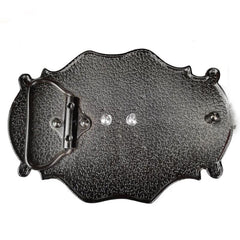 Flying Eagle Animal Silver Belt Buckle For Men With Leather Belt