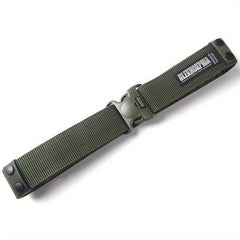 Men's Outdoor Thick Military Training Outerwear Waistband Adjustable Belt