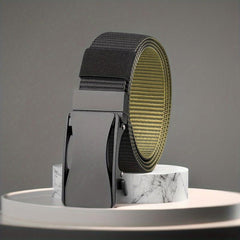 Men's Rotating Alloy Release Buckle Tactical Belt