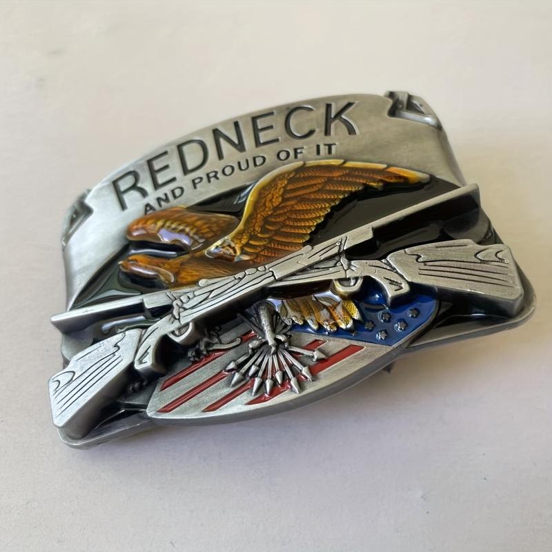 Alloy Eagle Belt Buckle Letter Belt Buckle
