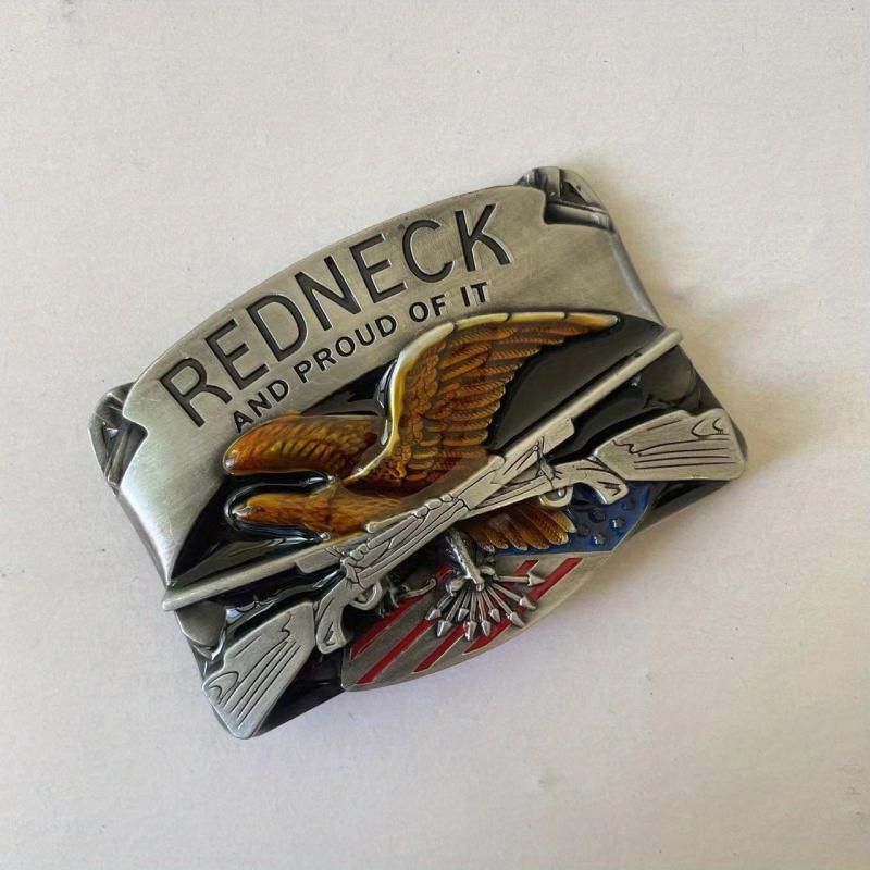 Alloy Eagle Belt Buckle Letter Belt Buckle
