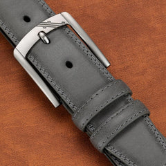 Men's Pin Buckle Leather Belt for Jeans
